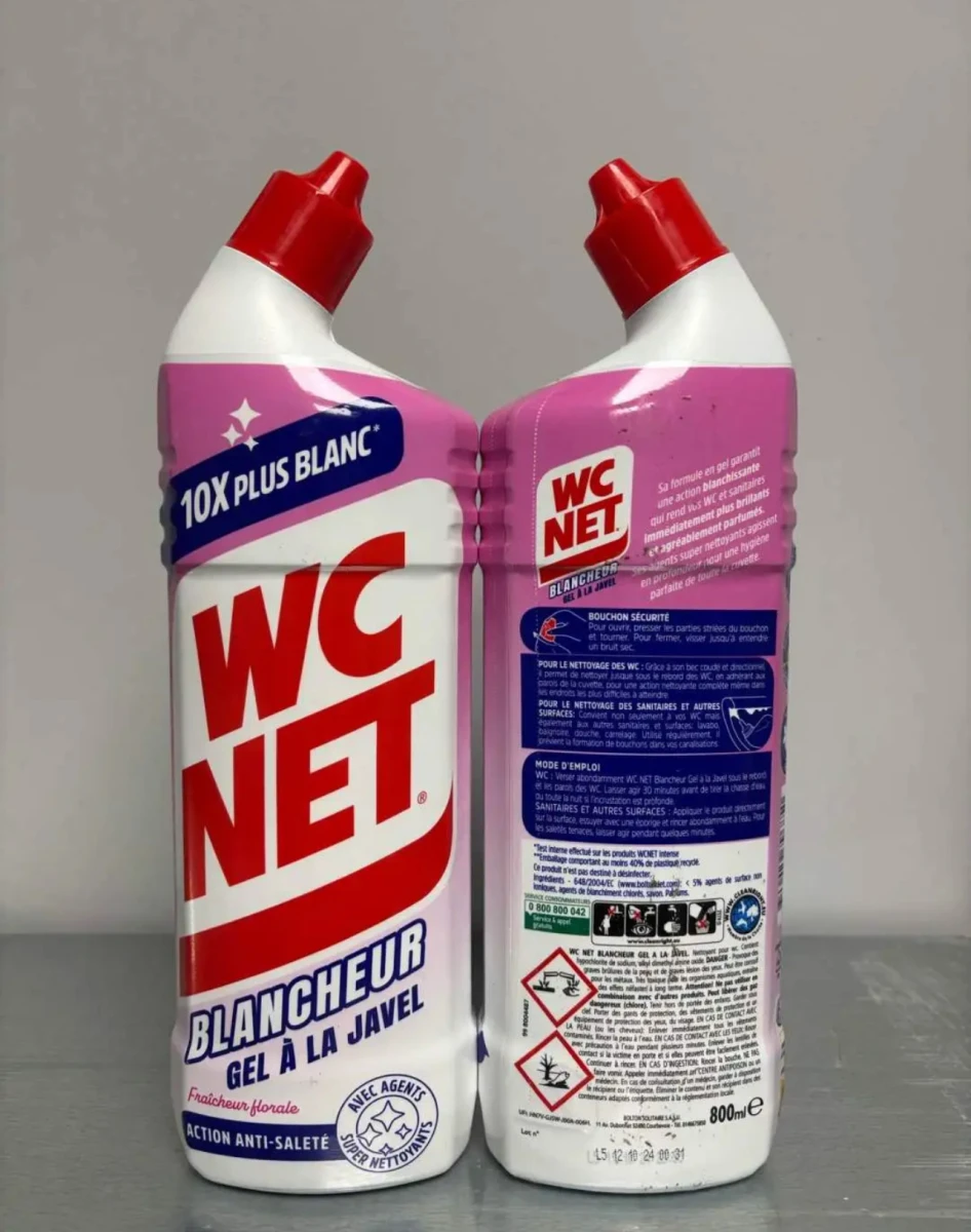  Lot de 2 GEL WC - WC NET - 800ML | Miniprix