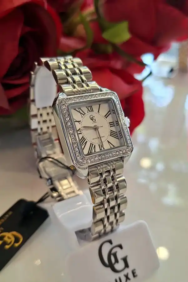Relógio GGLux Feminino Silver fundo pérola S 1754 | definne
