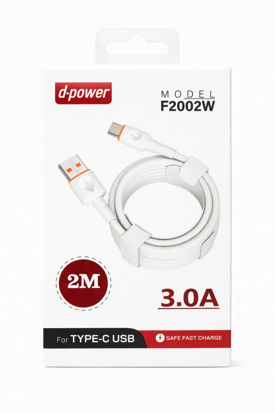 CÂBLE TYPE C (2M) F2002 | Beauty phone 