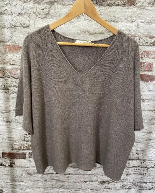 Pull doux manche courte | Jus de coco