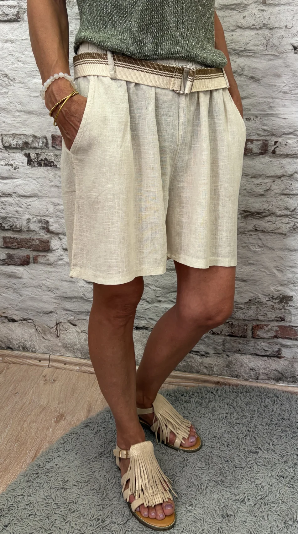 Short lin viscose | Jus de coco