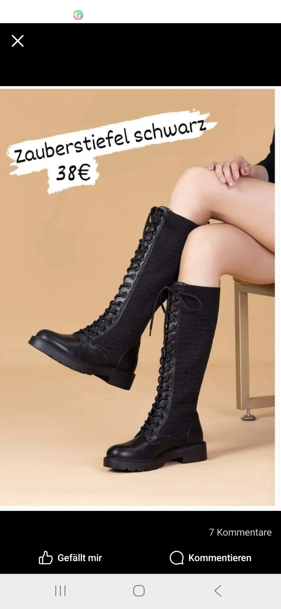 Zauberstiefel nur Größe 36 | Lieblings Schuhe 