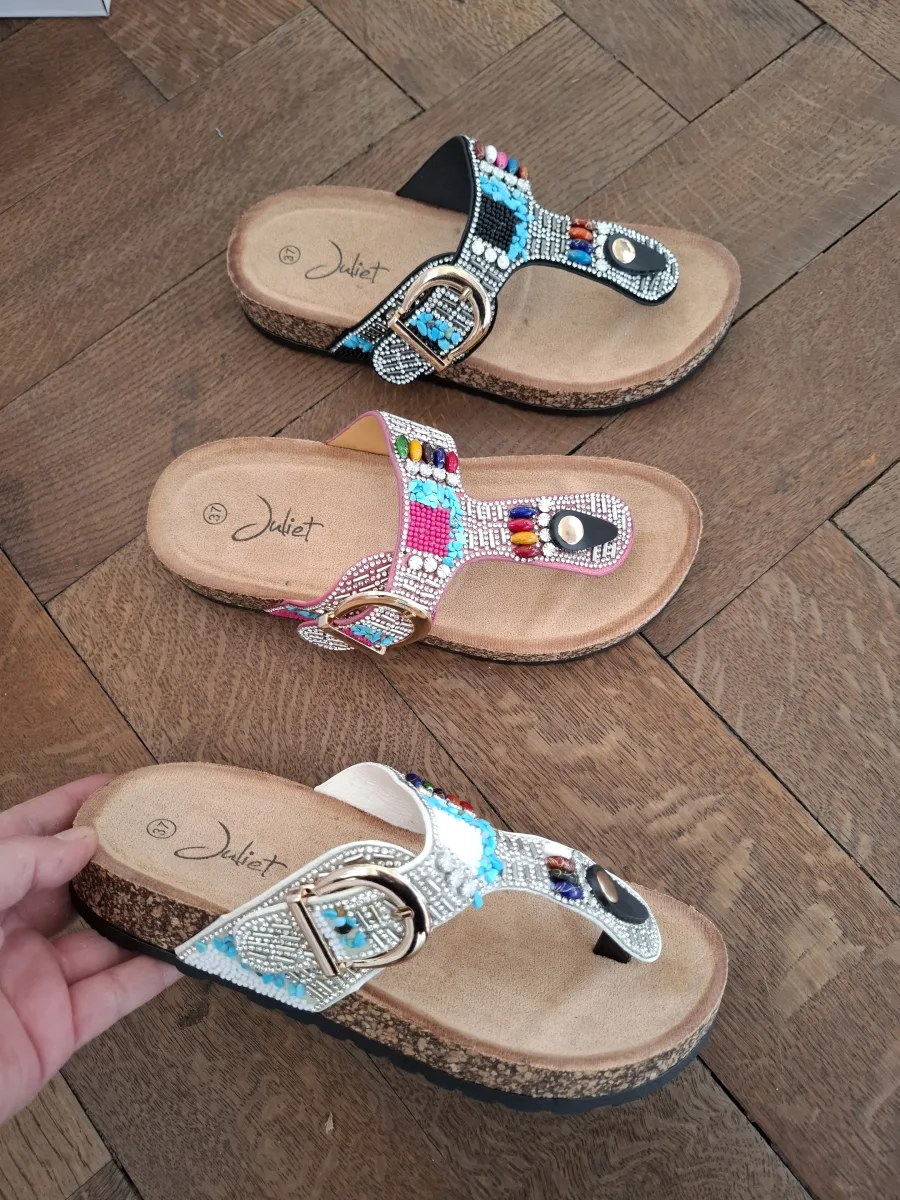 Zehentrenner 7012 (3 Farben) | Lieblings Schuhe 
