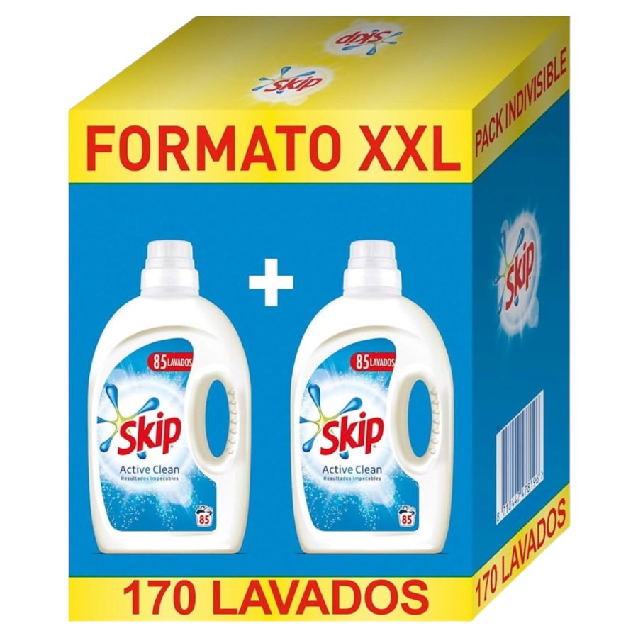 Skip active clean liquide 170 lavages | Miniprix