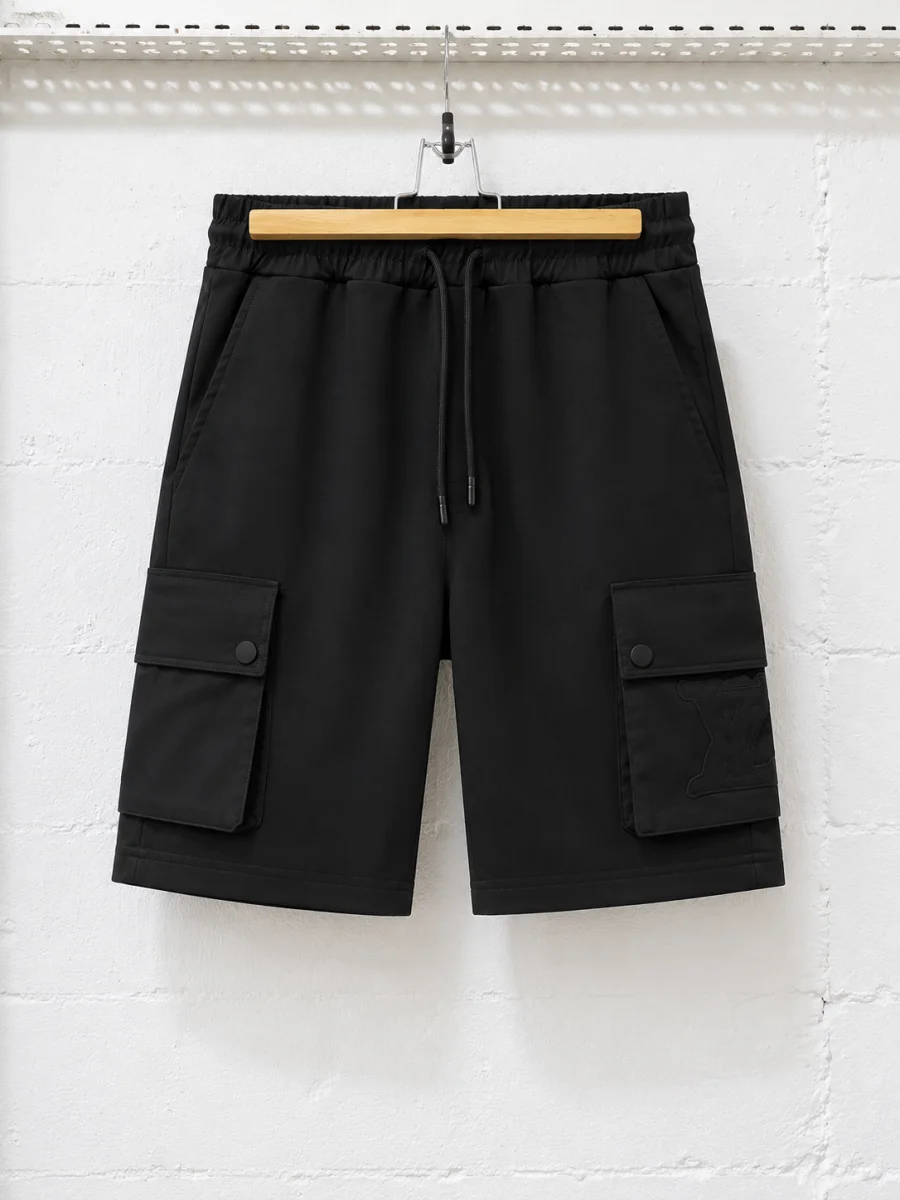 Louis Vuitton Cargo Shorts Black | 