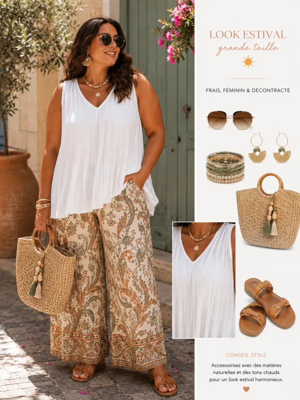 Top "solene" blanc 38 au 50 | Les Chics Filles by Sab