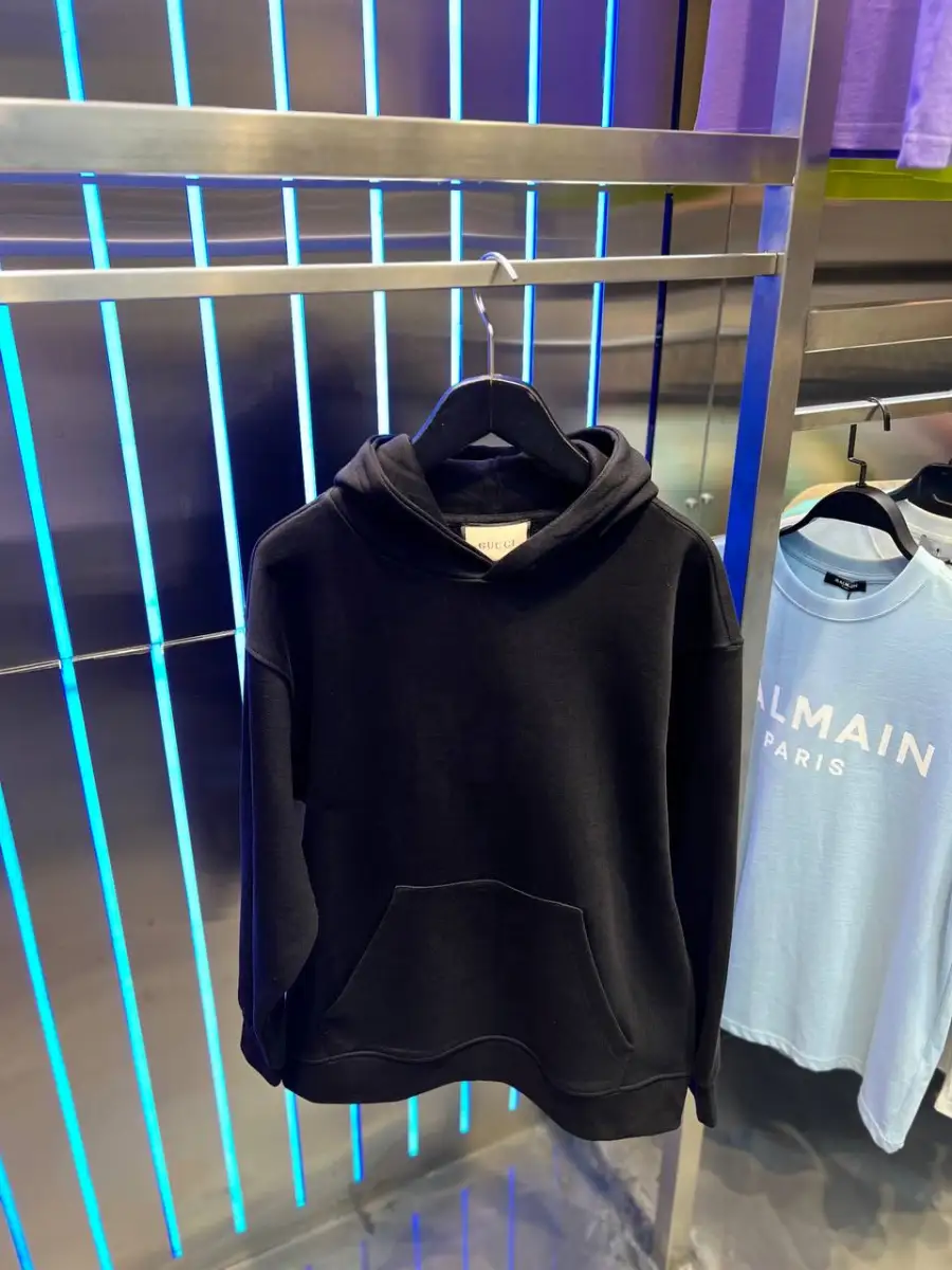 Gucci Hoodie White Made in Italy | MASSIMOLUXURYOUTLET