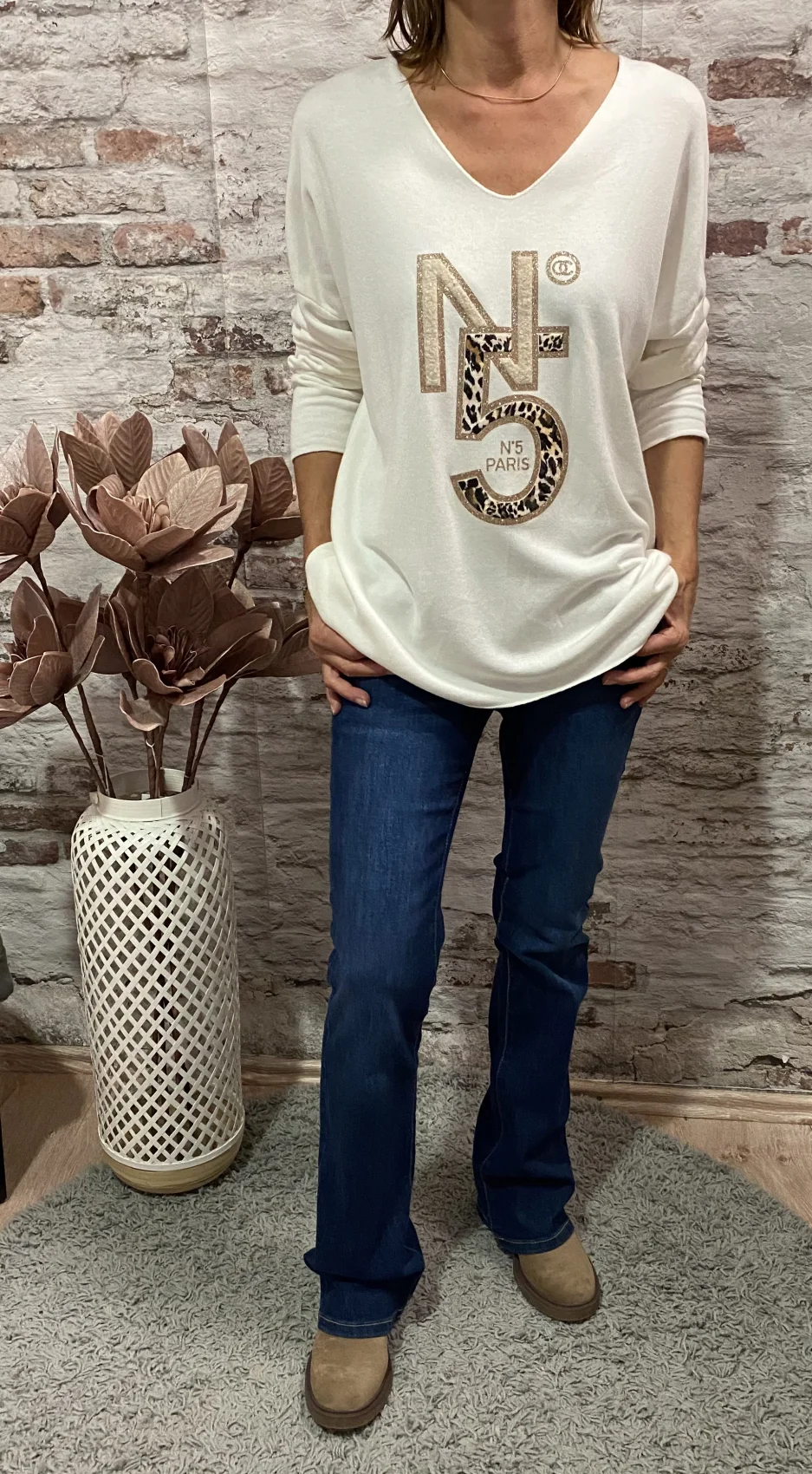 Pull n5 manche longue polaire | Jus de coco 