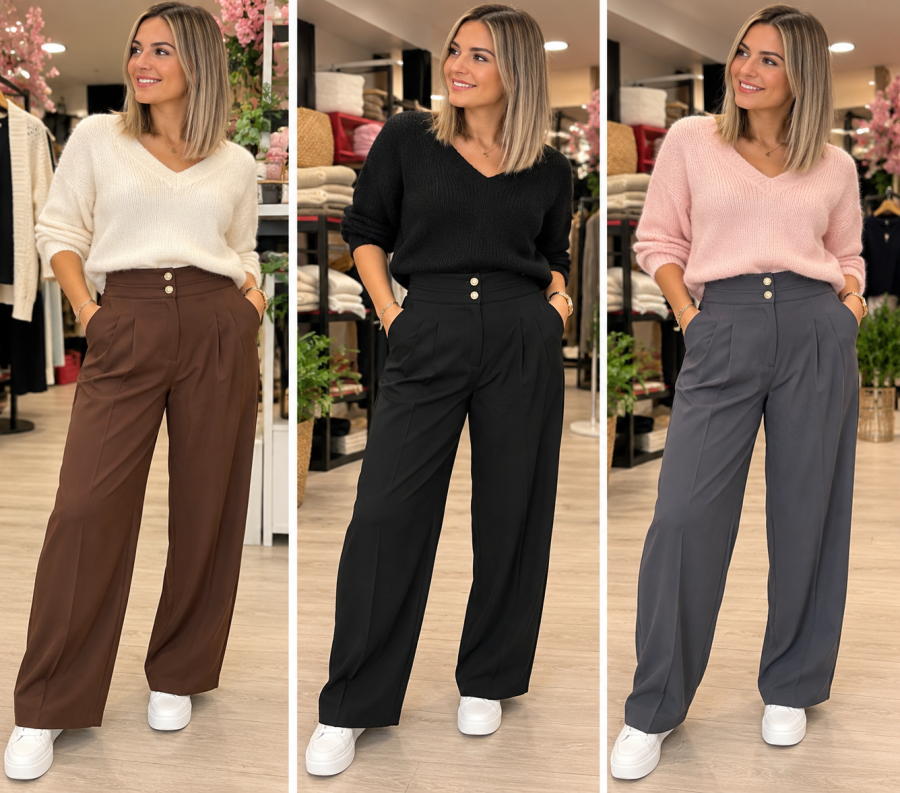 Pantalon classique | Boutique Manon création