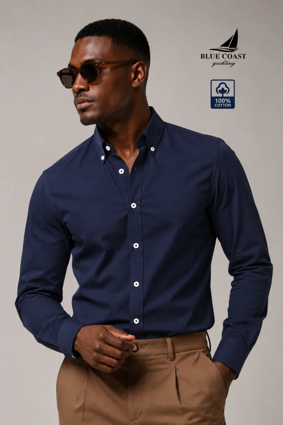 Camisa Clássica Bleu Coast Marinho Cod.138 | definne