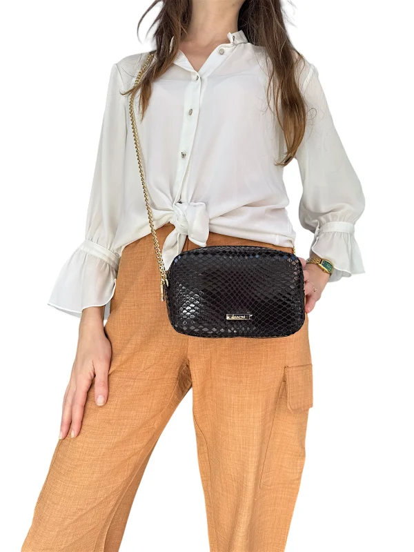 Lara Caviar Noir  | Sac'ré