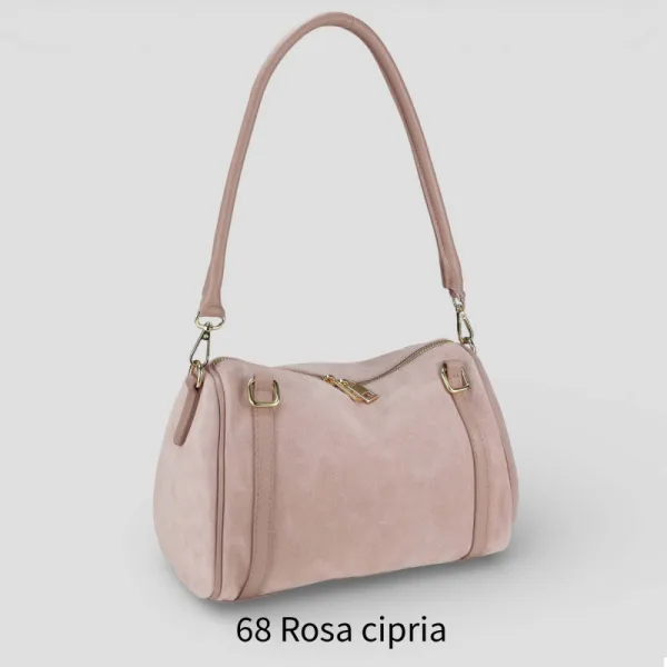 6156 - Borsa in pelle scamosciata  | Carvin Bags