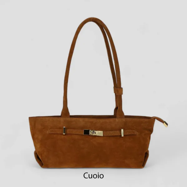 6077 - Borsa in camoscio  | Carvin Bags
