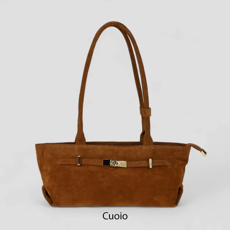 6077 - Borsa in camoscio  | Carvin Bags