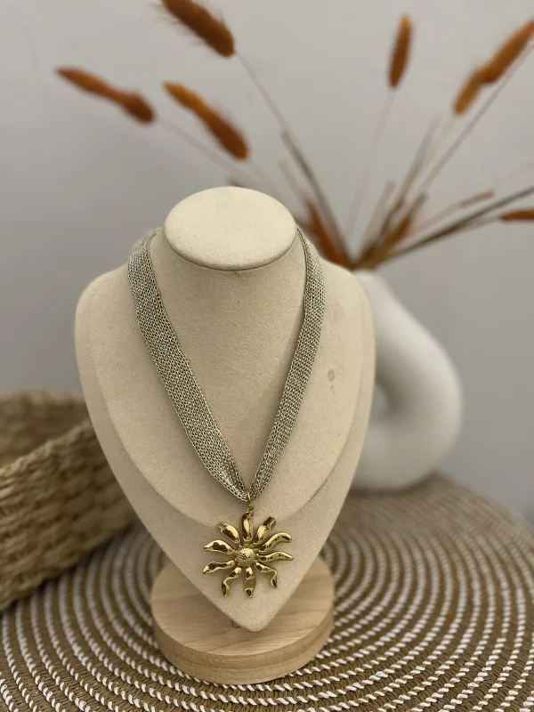 Collier inoxydable lila | WOMANITY FWI