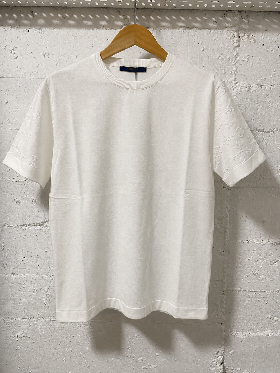 Louis Vuitton Knitwear T-Shirt White/Ecru | 