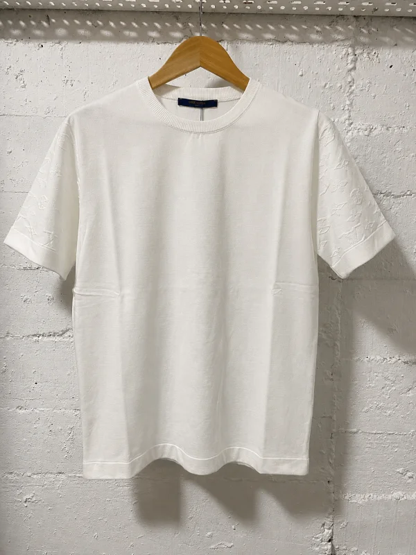 Louis Vuitton Knitwear T-Shirt White/Ecru | 