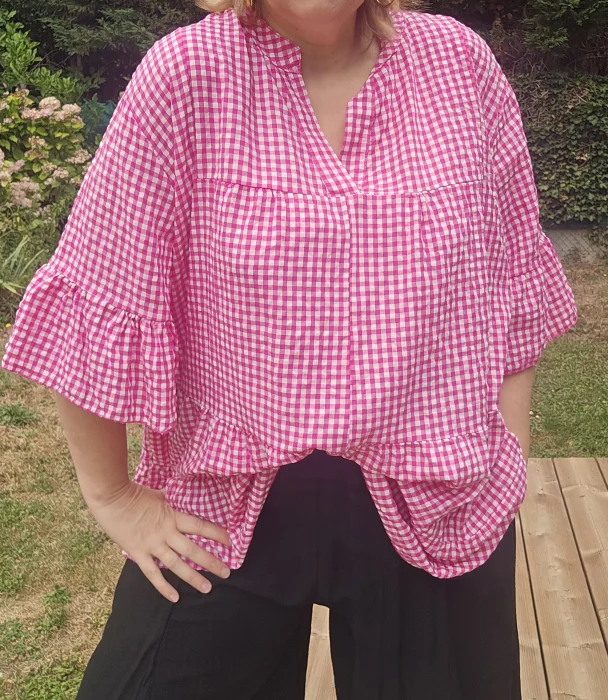 Blouse Vichy | Chez Florem