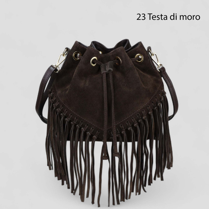 6109 - Borsa in camoscio  | Carvin Bags