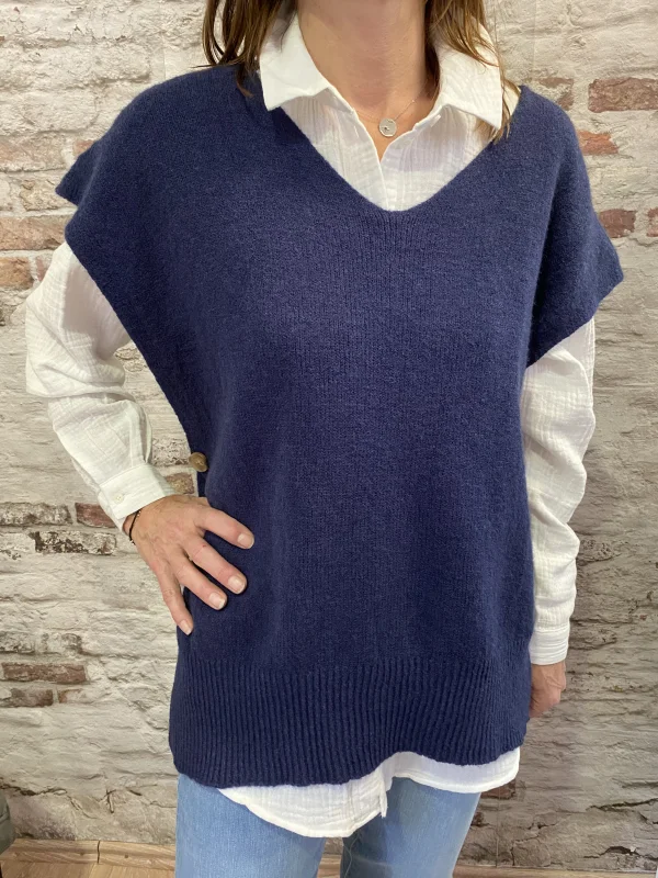 Pull sans manche | Jus de coco 