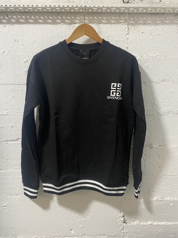Givenchy Paris Sweatshirt Black/White | MASSIMOLUXURYOUTLET