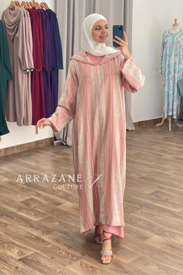 Djellaba Hebba Berchman 2 Pièces | CasaZaz