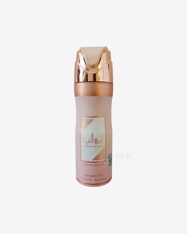 Déodorant Ameerat Al Arab Privé Rose 200 ml - Lattafa - Spray Corporel Rosé | Dîna Shop'
