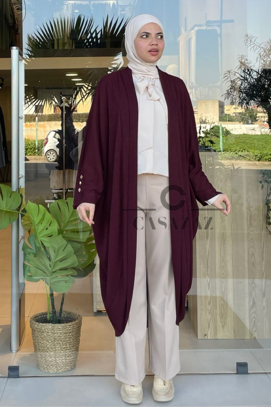 Cardigan Boutton Manches | CasaZaz