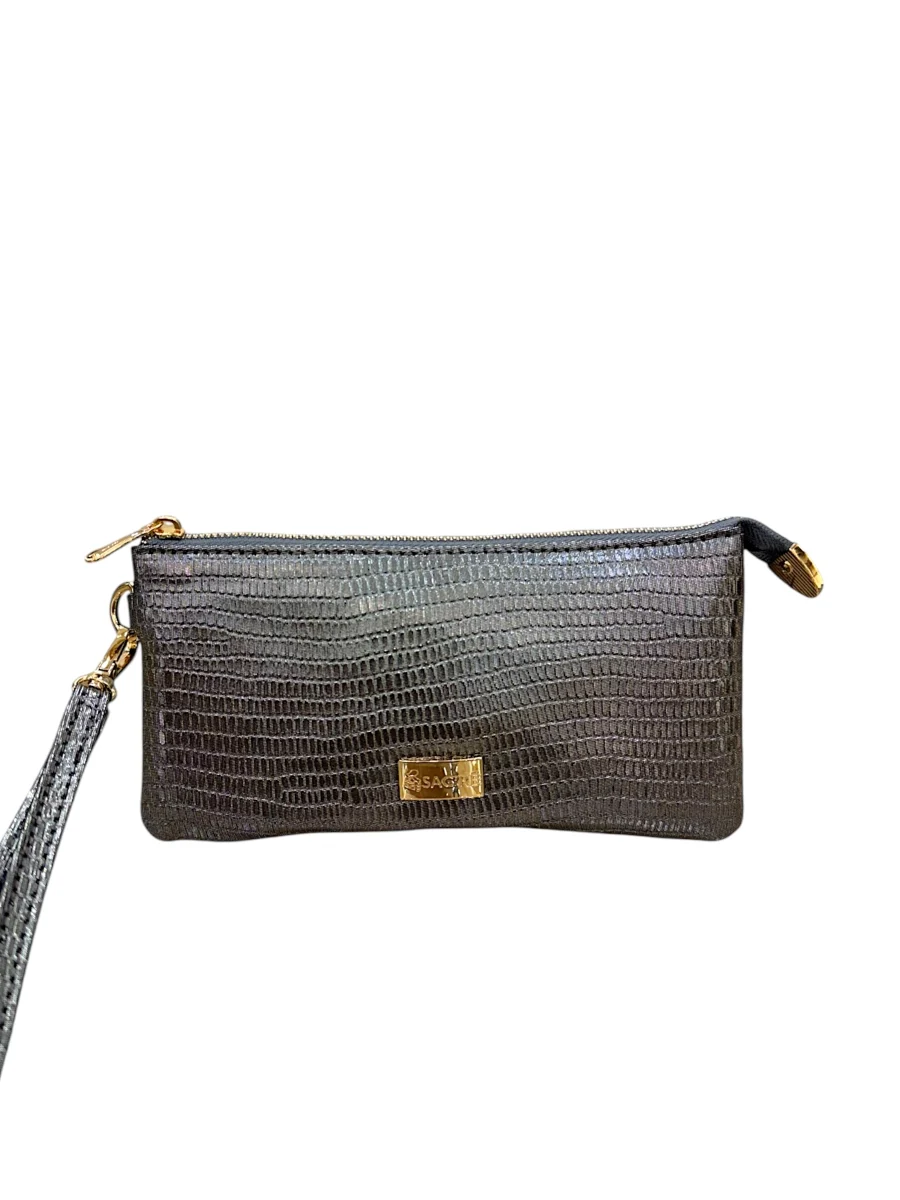 Raven Lézard Gris Anthracite  | Sac'ré