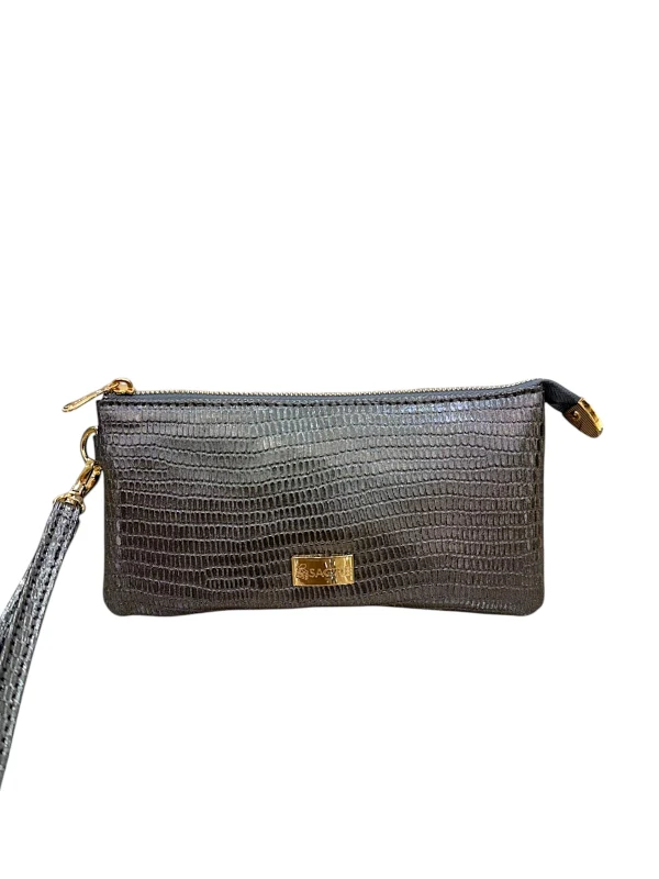 Raven Lézard Gris Anthracite  | Sac'ré