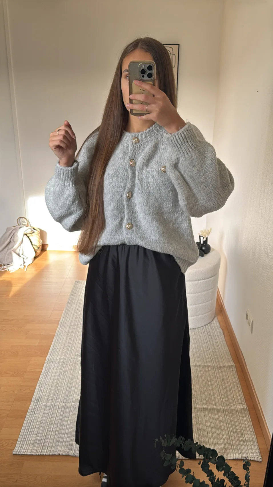 Jupe en satin SANA | AYRA Prêt-à-porter