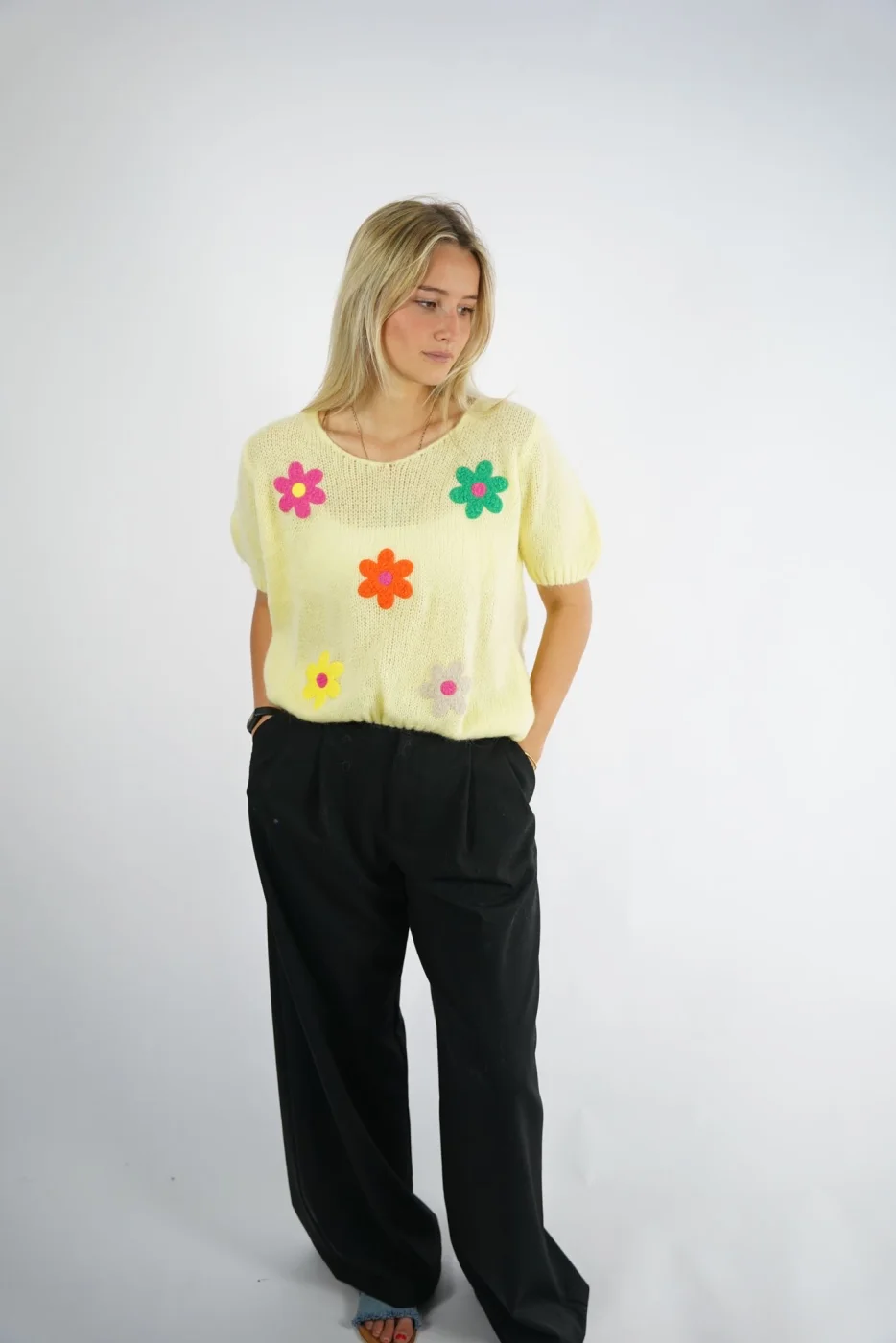 Short Sleeve Top🌼 | Salsa Color