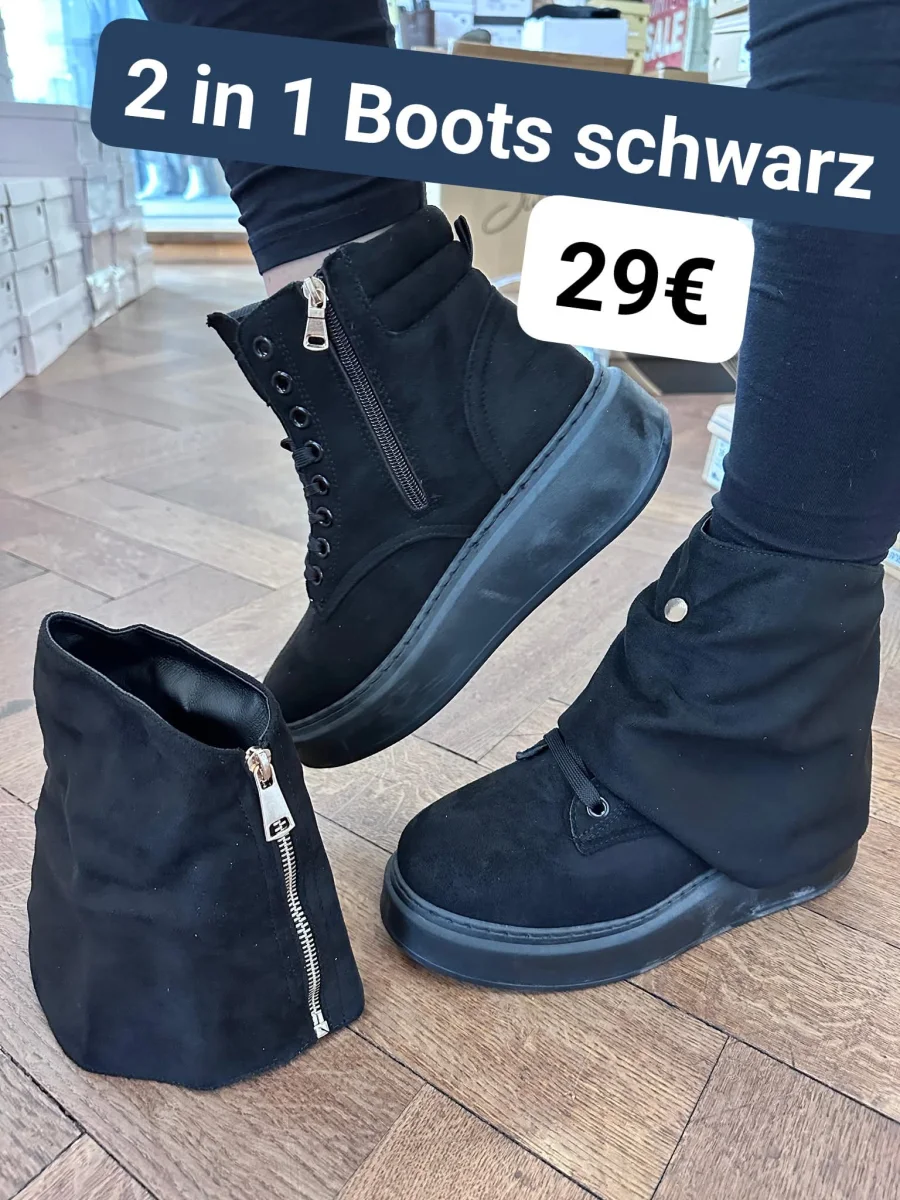 Boots 2 in 1.     (3 Farben) | Lieblings Schuhe 